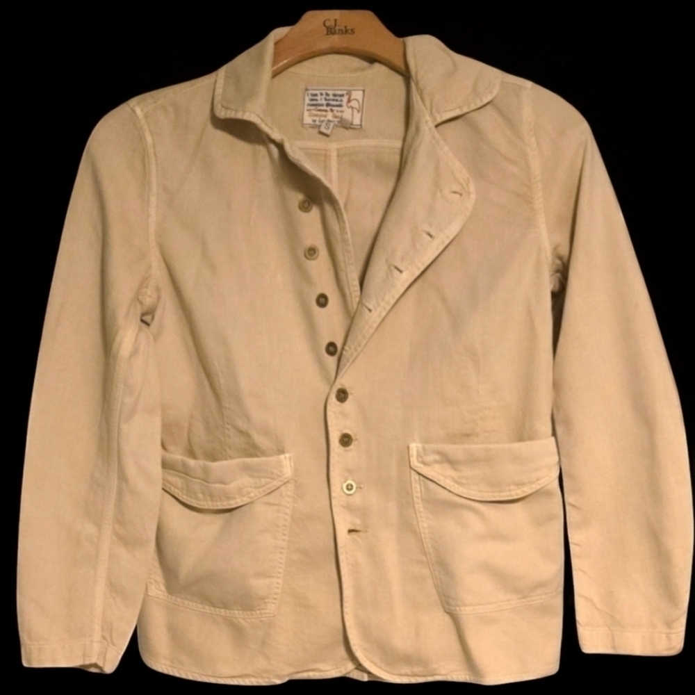 Sandrine Rose Cotton/ Linen Blazer